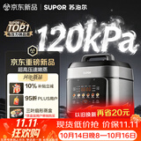 苏泊尔（SUPOR）有钛0涂层新品速嫩蒸鲜呼吸电压力锅5L超高压120kPa 2000W上蒸下煮电饭煲4-6人SY-50FC5051