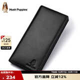 暇步士（Hush Puppies）男士钱包真皮休闲钱包长款钱包多卡位钱夹生日礼物送男友实用