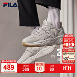 斐乐火星2丨FILA老爹鞋男鞋复古增高休闲鞋黑色运动鞋子跑步休闲鞋 南极灰/雾灰-AN 41