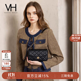 VANESSA HOGAN VH女包山茶花方包轻奢简约菱格腋下单肩小包通勤斜挎包生日礼物