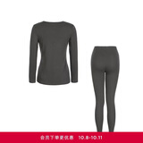 爱慕保暖内衣女式圆领长袖打底秋衣秋裤保暖内衣女套装