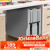瑞仕达（Restar）折叠床单人办公室午休午睡床医院陪护床简易床四折海绵木板床60cm