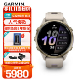 佳明（GARMIN）Forerunner970旗舰铁三户外运动手表ECG心电心率跑表-日光沙47mm
