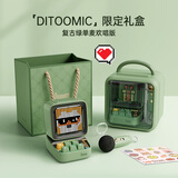 Divoom点音像素蓝牙音箱K歌麦克风一体卡拉ok儿童唱歌话筒 复古桌面小音响送女生闺蜜生日礼物