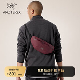 ARC'TERYX始祖鸟 GRANVILLE CROSSBODY BAG 便携 男女同款 腰包 MARS/火星红 均码
