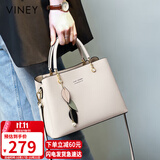 viney牛皮包包女包斜挎妈妈包大容量单肩手提包生日礼物高端送女友母亲