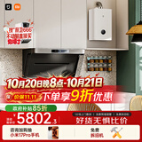 米家小米抽吸油烟机净烟机P1以旧换新大吸力上门安装 天然气【热水器燃气灶套装】免拆洗MJ04CY