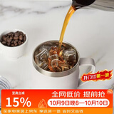乐扣乐扣（LOCK&LOCK）遇见咖啡杯保温桌面杯男女情侣水杯子390ML白色LHC4218WHT