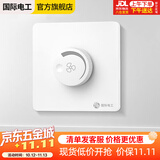 国际电工（FDD） 吊扇调速器快慢变速开关通用五档控制器顶扇电风扇86型调速开关 暗装400W-无极调速开关
