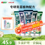 两面针（LMZ）青蒿植物护龈牙膏 清新口气 健白抗敏 5支600g 国货老牌家庭装