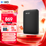 西部数据（WD）移动硬盘1TB  USB-C接口 元素系列 2.5英寸 机械硬盘 笔记本电脑外接 外置扩容备份 大容量存储