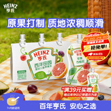 亨氏（Heinz）西洋果园果汁泥78g*3袋婴幼儿宝宝水果泥辅食猕猴桃西梅泥