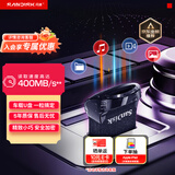 Sandisk闪迪128GB USB3.2 U盘 CZ430酷豆 黑色 读速400MB/s 车载U盘 文件加密 小巧便携优盘