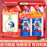 亮净强力+清香洁厕液1L 洁厕灵 除臭 马桶清洁剂 祛味清新  有效抑菌