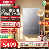 万家乐双变频一级能效静音燃气壁挂炉【全红婵推荐】天然气供暖暖气片地暖锅炉热水器LL1PBD26-26R6SPRO