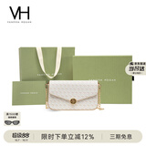 VANESSA HOGAN VH女包山茶花信封包轻奢老花链条小包单肩斜挎包生日礼物送女友