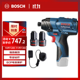 博世（BOSCH）冲击起子机电动扳手起拧安装多功能12V锂电2.0Ah双电GDR 120-LI