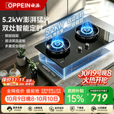 欧派智焰Q850GS 5.2kW猛火双边定时 台嵌两用一级能效天然气燃气灶双灶台煤气灶京东自营