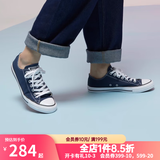 匡威（Converse）男鞋女鞋新款ALL STAR帆布鞋经典潮流低帮情侣鞋百搭休闲运动鞋 102329 海军蓝 35