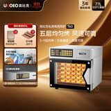 高比克（UKOEO）【价保618】T60高比克烤箱大型家用电烤箱风炉大容量烘焙蛋糕蒸烤箱