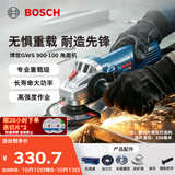 博世（BOSCH）角磨机抛光打磨切割机金属混凝土石材900瓦100mm工业级GWS900-100