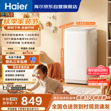 海尔（Haier）波轮洗衣机小型全自动3公斤迷你母婴儿童家用内衣裤健康 家用电以旧换新京东自营R586