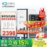 小鱼儿净水器800G通用滤芯0阻垢剂0添加RO反渗透大流量厨下净水器母婴直饮家用 RO800+速热管线机