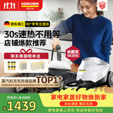 KARCHER德国卡赫蒸汽拖把拖地家用高压高温清洁机全屋厨房油烟机空调清洗一体机30秒速热洗地机杀菌SC3