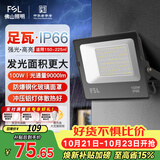 佛山照明led投光灯户外射灯室外照明灯庭院灯探照灯100W天耀