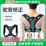 Panapopo驼背背部矫正器成年人男女士佳背矫正神器开肩带防驼专用矫姿带L