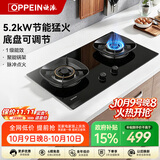 欧派【天然气】燃气灶5.2kW猛火灶台嵌两用新一级能效燃气灶双灶台煤气灶底盘可调节JZT-Q811GC