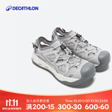 迪卡侬（DECATHLON）溯溪鞋女户外登山涉水鞋沙滩郊野徒步防滑凉鞋夏日NH900洞洞鞋 岩灰色 37