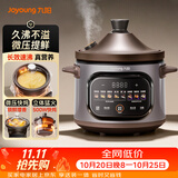 九阳（Joyoung）电炖锅电炖盅4L大容量紫砂预约电砂锅 多功能锅 智能定时精炖煮粥煲汤锅DG40K-GD408
