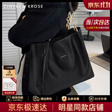 CinvaiKrose官方店小c&k包包女包2026新款托特包大容量单肩包生日礼物送女友 子夜炫黑Black【送女友老婆女生礼物走心】