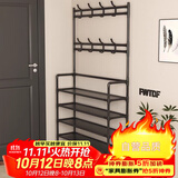 木双福鞋架门口多层家用鞋帽一体鞋柜出租屋置物架宿舍收纳柜
