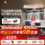 米家小米抽吸油烟机净烟机P2以旧换新上门安装家用欧式大吸力一级能效【定时燃气灶套装】免拆洗MJ06CY