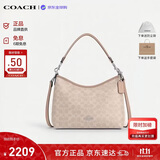 蔻驰（COACH）【品牌直供】奢侈品女包LAURELHOBO流浪包沙黄CV975生日礼物