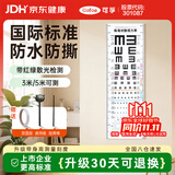 可孚 视力表红绿散光带刻度线国际标准家用对数儿童挂图眼睛测试表