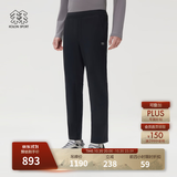KOLON SPORT/可隆户外休闲裤 男士接触凉感防晒UPF50+针织夏日凉感裤 LHLP6MNT11-BK 黑色 2XL 185/90B