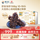 獐子岛 大连即食海参1188g 约19只 底播辽刺参 送礼礼盒 源头直发 包邮