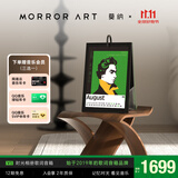 MORRORART 莫纳 Y1时光相册歌词音箱无线蓝牙音响悬浮字幕家用桌面日历电子相框智能生日礼物国家补贴基础款