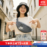 耐克（NIKE） 男包女包 26新款情侣包运动休闲户外旅行骑行腰包斜挎包单肩包 山峰白/暗烟灰/印花LOGO/约40*9*14cm MISC