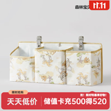 可优比（KUB）婴儿床挂袋床收纳袋多功能尿布包尿不湿挂袋挂篮置物架床品套件 森林宝贝【新品，基础款】