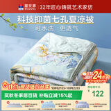 富安娜被子可机洗夏凉被裸睡抑菌空调被双人夏季被芯2.5斤 200×230cm