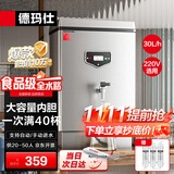 德玛仕（DEMASHI）开水器商用开水机烧水器电热工厂公司用饮水机热水机热水箱开水炉30L/h KS-20P 220V