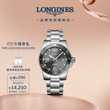 浪琴（LONGINES）瑞士手表 康卡斯潜水系列 男士钢带机械表 L37814766