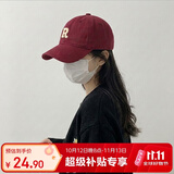 兼彩棒球帽子男女潮流百搭户外四季运动钓鱼遮阳帽简约字母太阳鸭舌帽