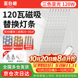 圣伯顿（Shengbodun）led灯条吸顶灯替换灯芯磁铁替换客厅改造灯带灯管长条 三色120瓦