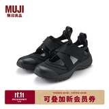 MUJI男女通用运动凉鞋（男士/女士）男款女款 忍者鞋 鞋子 EKB12A3S 黑色 44 码270mm XL (2.0)