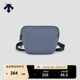 DESCENTE迪桑特MOVE PACK系列男女同款斜挎包秋季新品 DB-深蓝色 F